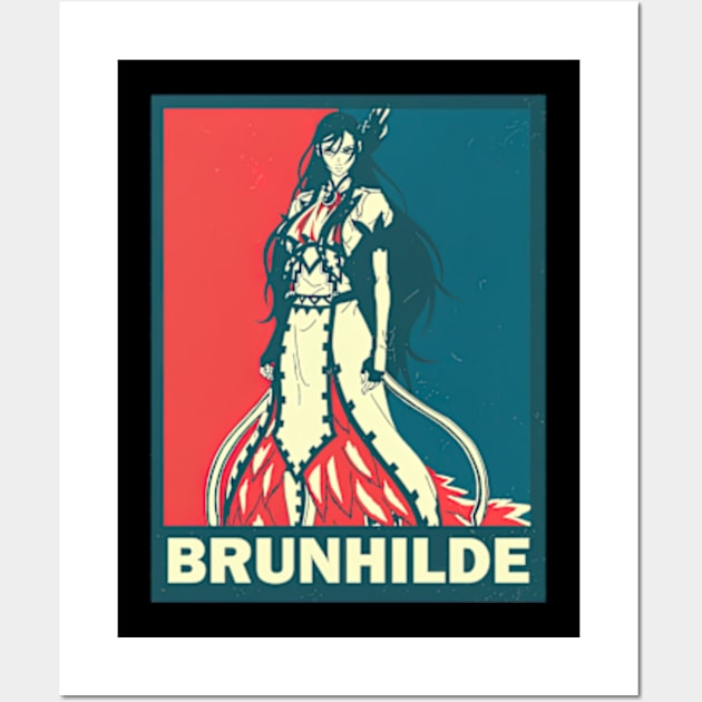 Record Of Ragnarok Brunhilde Wall Art by TaivalkonAriel